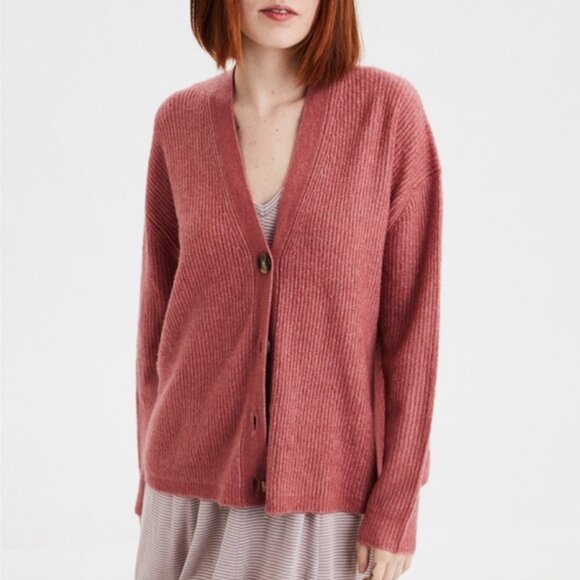 American Eagle Soft Slouchy Knit‎ Cardigan Small - Picture 1 of 6